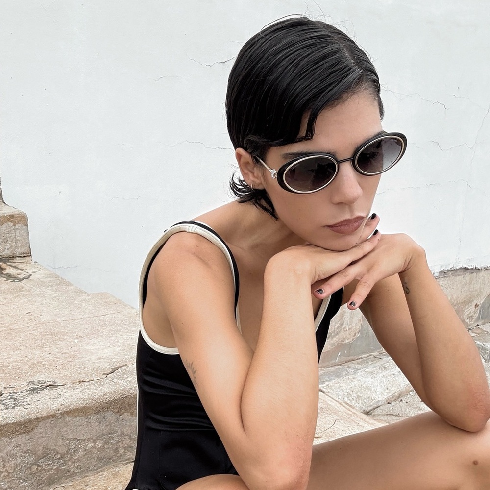 Chanel Coco Beach 25 Oval Sunglasses | NIB - Picture 14 of 14